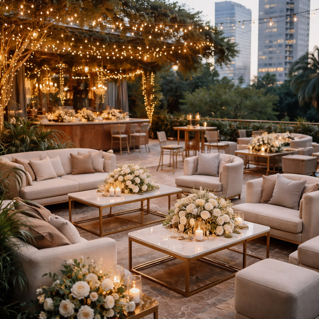 Los Mejores Estilos de Mobiliario para Eventos en Polanco, Santa Fe y Pedregal